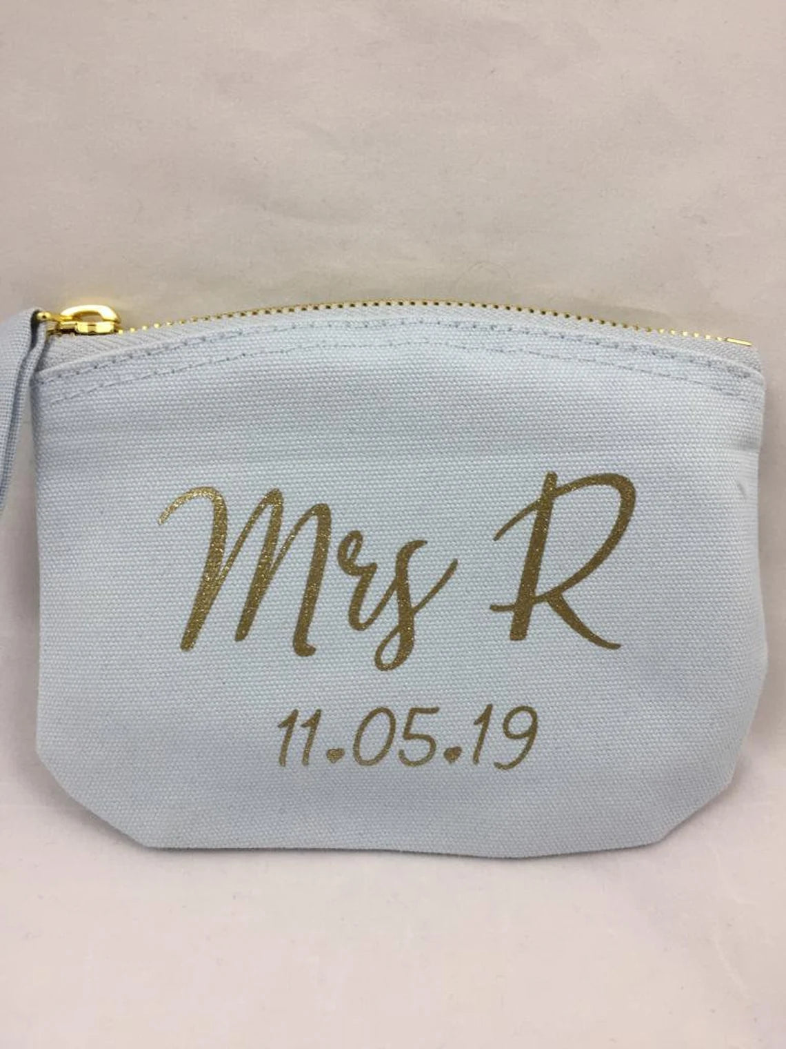 Bride Accessory Pouch - Personalised Bride Gift - Bridal Gift - Personalised Bride - Wedding Bag - Personalised Wedding Gift - Bride Make Up