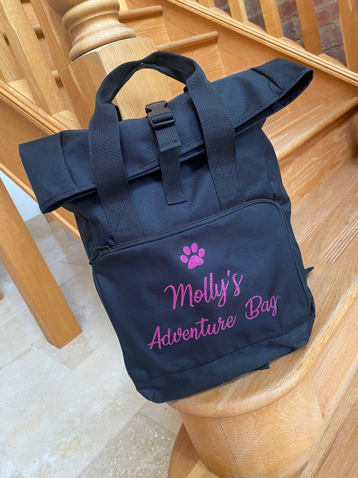 Doggie Adventure Roll-Top Bag