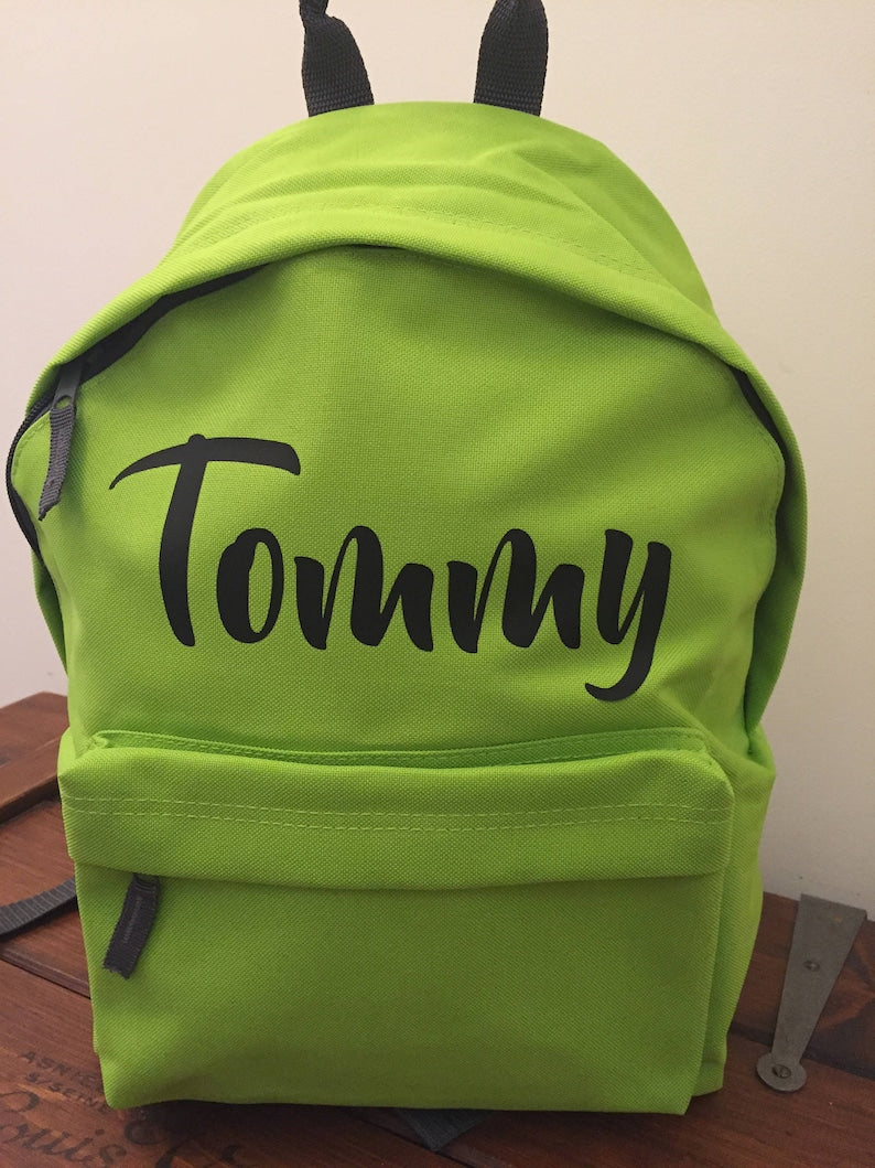 Junior Name Backpack