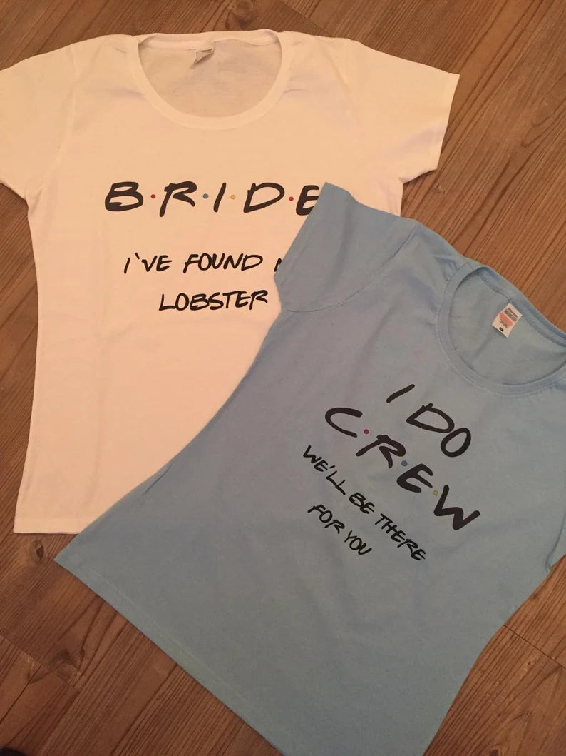 Hen Party Personalised T Shirts - Bride Tribe - Team Bride - Bride Squad - I do Crew - Bride Tribe - Friends - Hen Vacay - Hen Holiday