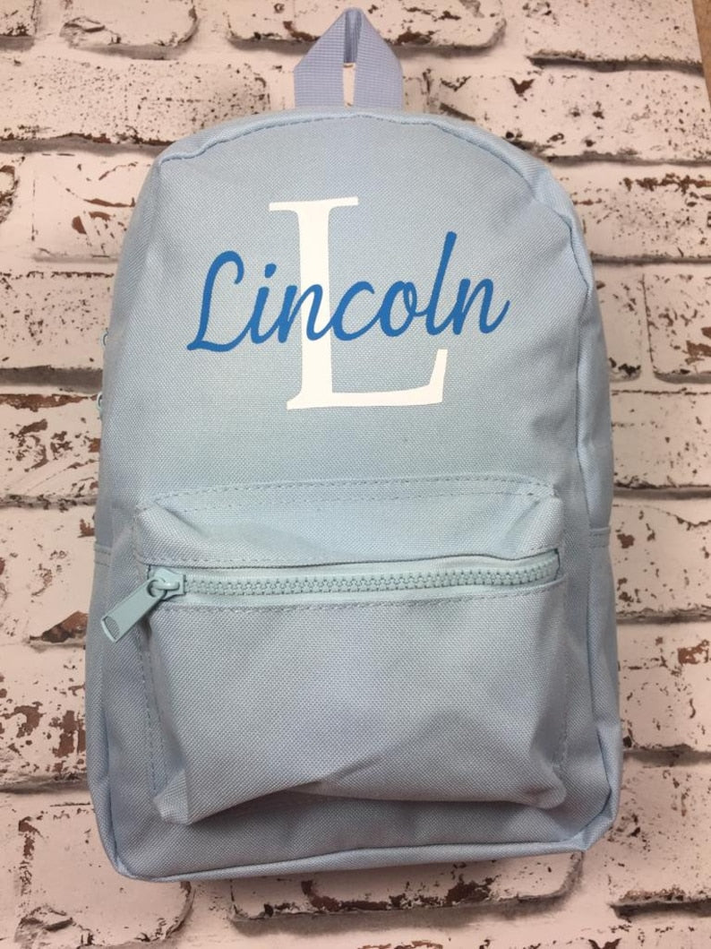 Children’s Name & Initial Mini Backpack