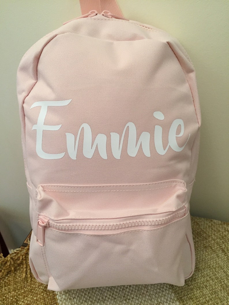 Mini Backpack - Personalised Backpack - Child's Backpack - Mini Rucksack - Small Bag - Toddler Backpack - Kids Backpack - School - Name Bag