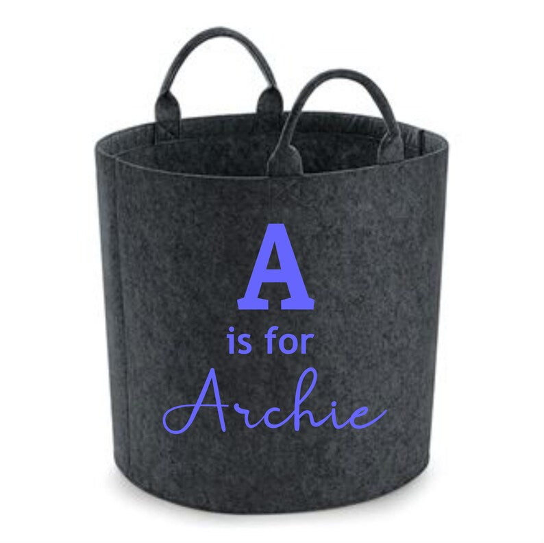 Personalised Toy Storage - Laundry Bag - Storage Bag - Knitting Bag - Log Storage - Dog Toy Bag - Laundry - Trug - Shoe Bag - Childrens Toys