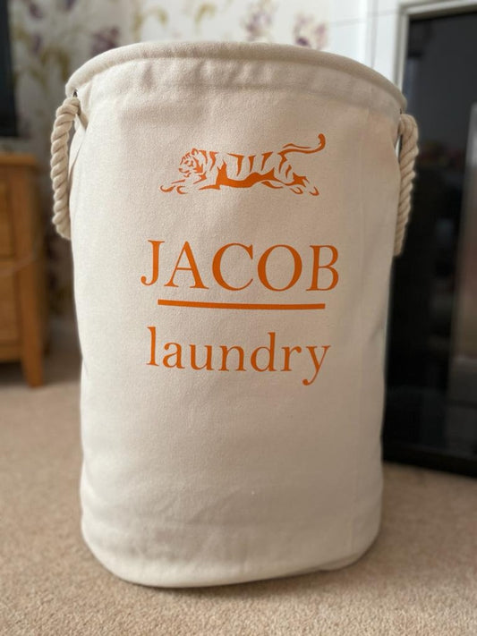 Laundry Bag - Personalised Toy Bag - Storage Bag - Knitting Bag - Log Storage - Dog Toy Bag - Laundry - Trug - Shoe Bag - Childrens Toy Bag