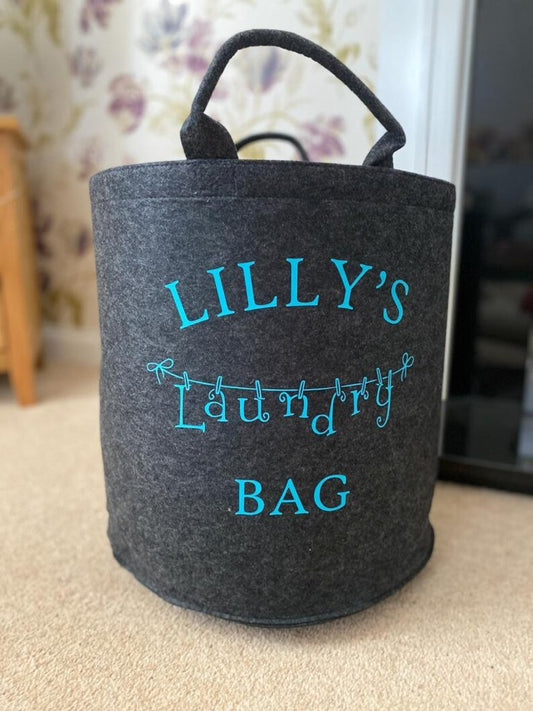 Laundry Bag - Personalised Toy Bag - Storage Bag - Knitting Bag - Log Storage - Dog Toy Bag - Laundry - Trug - Shoe Bag - Childrens Toy Bag