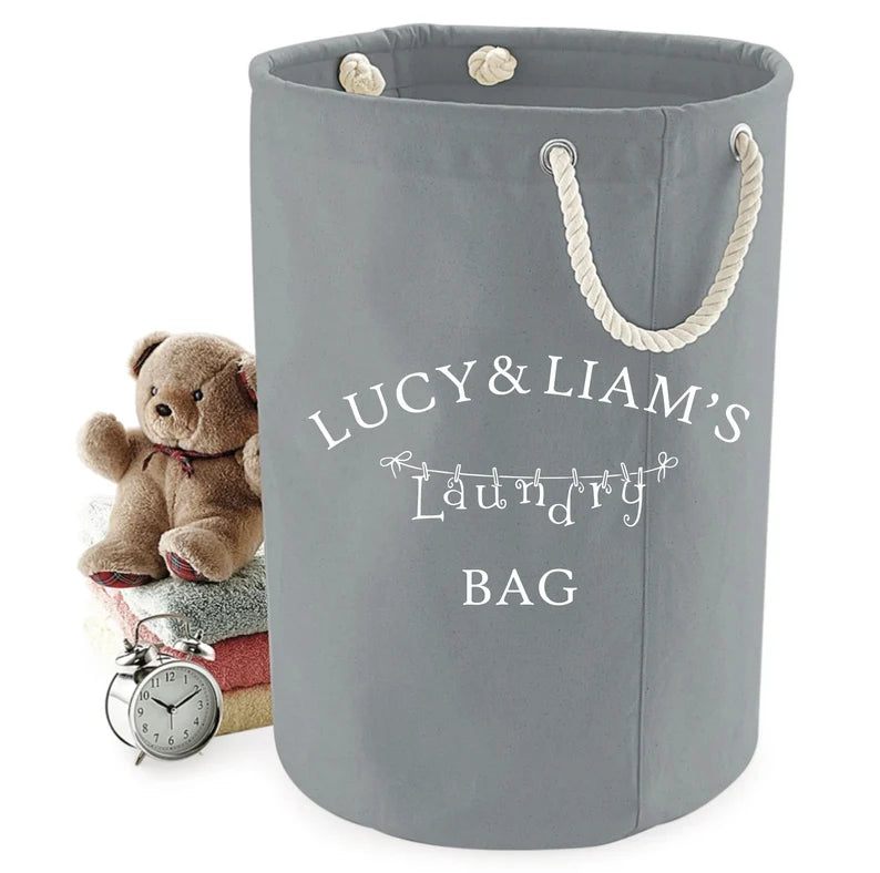 Laundry Bag - Personalised Toy Bag - Storage Bag - Knitting Bag - Log Storage - Dog Toy Bag - Laundry - Trug - Shoe Bag - Childrens Toy Bag