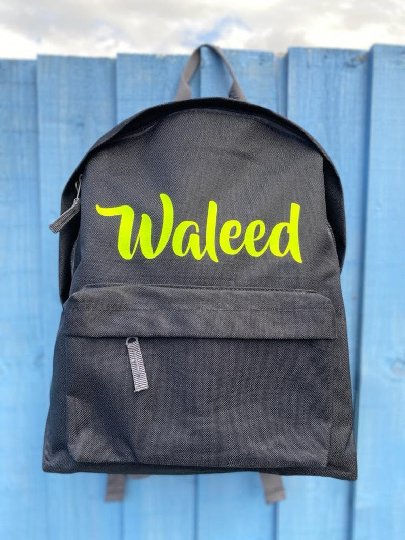 Junior Name Backpack