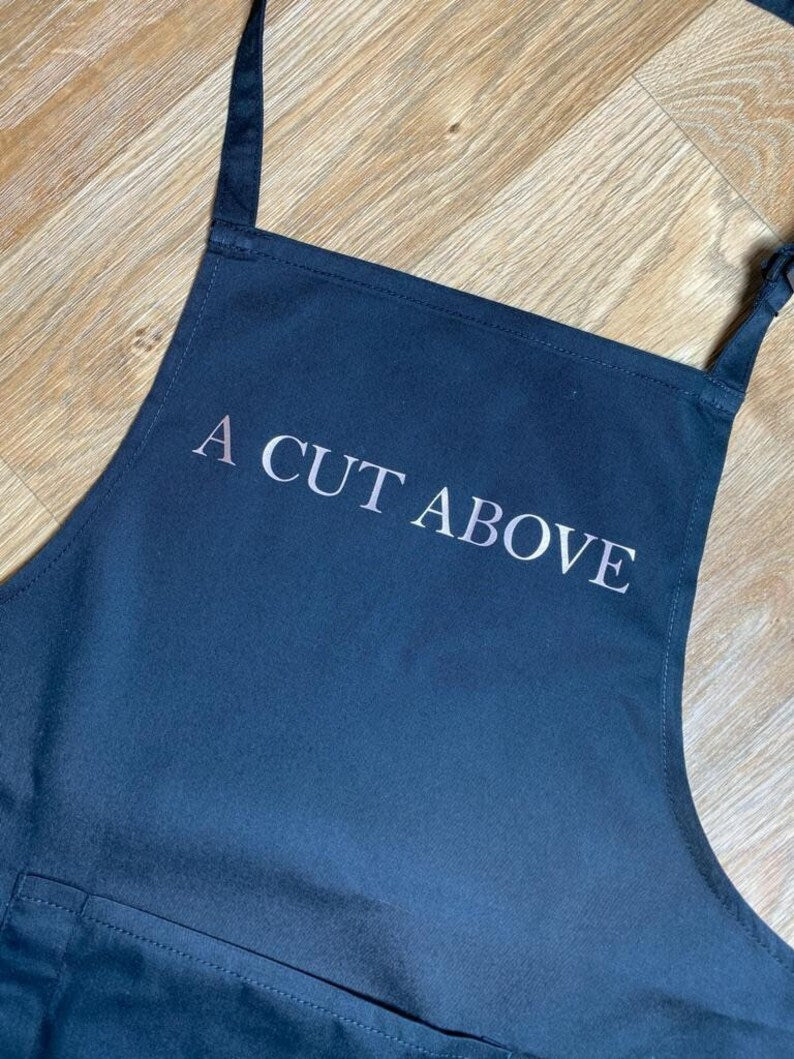 Personalised Apron with Pocket - Apron - Chef’s Apron- Cook’s Apron - Name Apron - Catering Apron - Cooking Apron - Crafting - Beauty