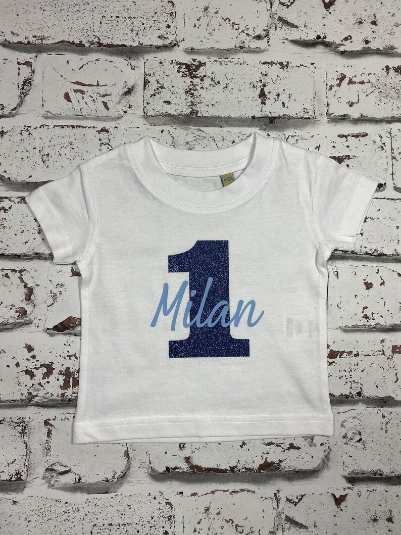 Baby & Toddler Super Soft Birthday T Shirt - Children's T-Shirts - Boys T-Shirt - Girls T-Shirt - Birthday Tee - Kids Tees - Toddler Tees