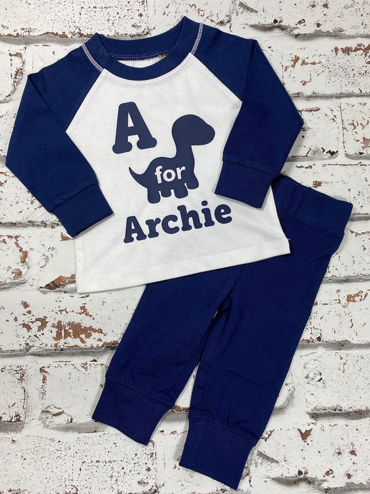 Personalised Baby/Toddler Pyjamas - Kids Pyjamas - Baby Nightwear - Kids Nightwear - Warm Pyjamas - Cool PJs - Personalised PJs