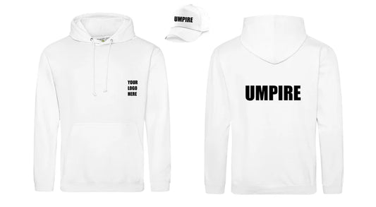 Personalised Netball Umpire Hoodie & Cap - Netball Official - Umpire - Player -Netball Gift -Netty Gift - Team -Present - Sports Apparel