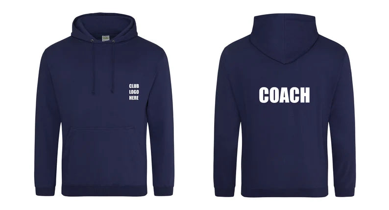 Personalised Netball Coach Hoodie & Cap - Netball Official - Umpire - Player -Netball Gift -Netty Gift - Team -Present - Sports Apparel