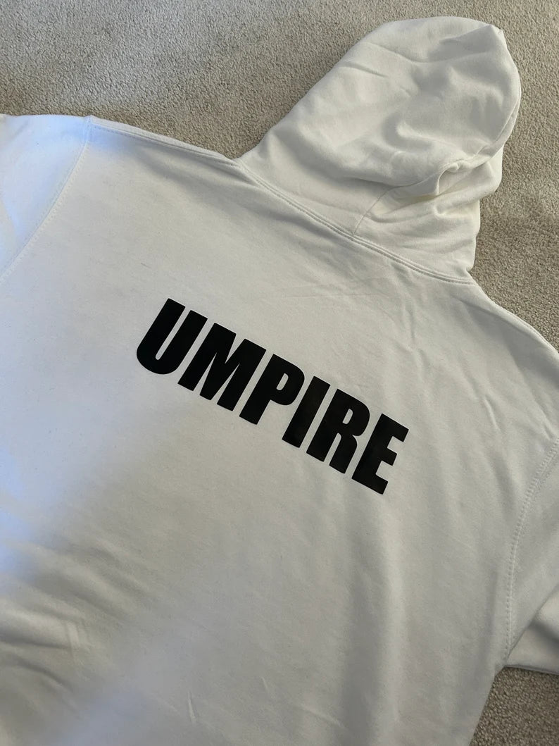 Personalised Netball Team Umpire Hoodie - Netball Official - Umpire - Player - Netball Gift - Netty Gift - Team -Present - Sports Apparel